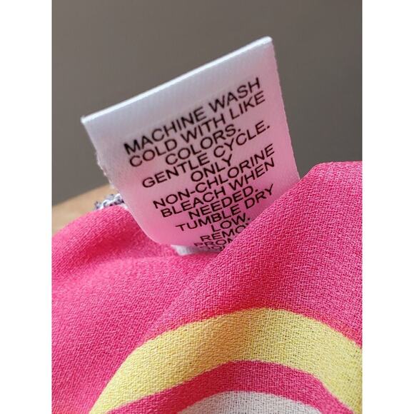 Est. 1946 Women Multicolor Polyester Collared Long Sleeve Button Down Shirt 20W - Picture 11 of 12